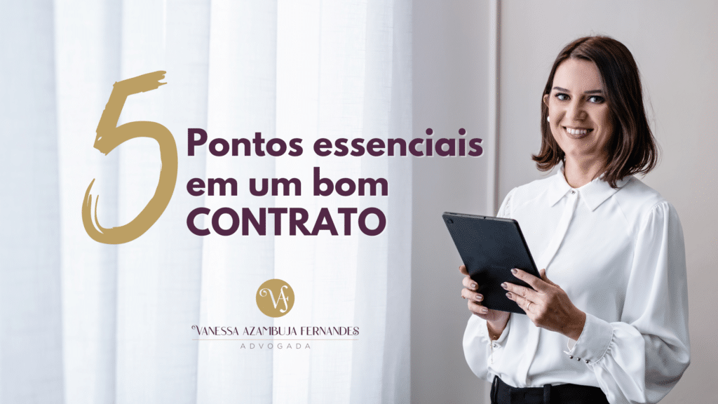 5 pontos para um contrato